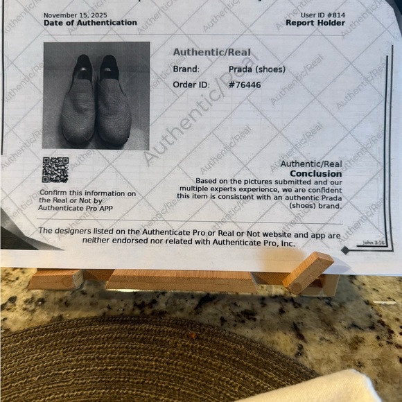 Prada Women's Gray Slip-On Sneakers - Picture 7 of 7